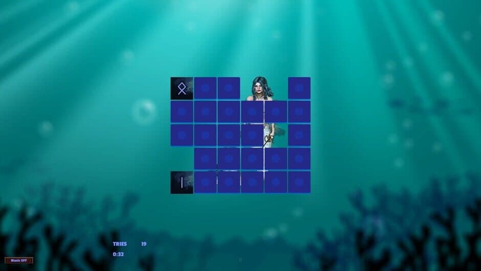 Скриншот 2 из Memory Puzzle: Mystery Mermaids