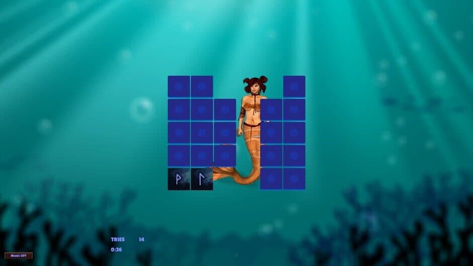 Скриншот 5 из Memory Puzzle: Mystery Mermaids