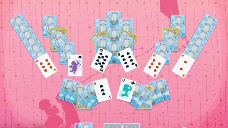 Скриншот 1 из Solitaire: Match 2 Cards - Valentine's Day