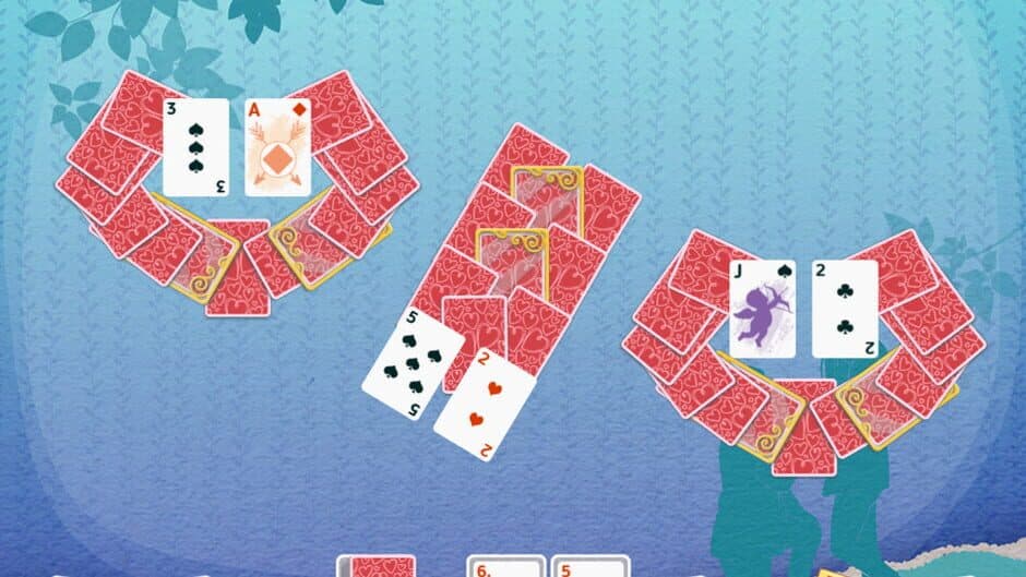 Скриншот 3 из Solitaire: Match 2 Cards - Valentine's Day