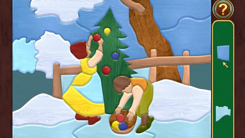 Скриншот 2 из Christmas Patchwork Frozen