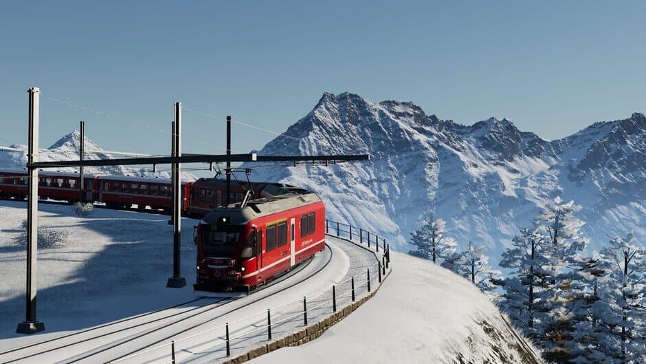 Скриншот 5 из Train Sim World 4: Berninalinie - Tirano: Ospizio Bernina Route