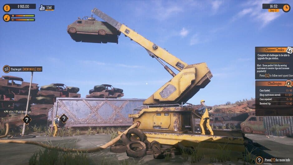 Скриншот 3 из Gas Station Simulator: Car Junkyard