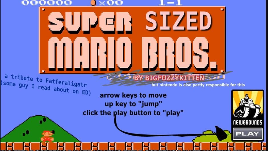 Скриншот 1 из Super Sized Mario Bros