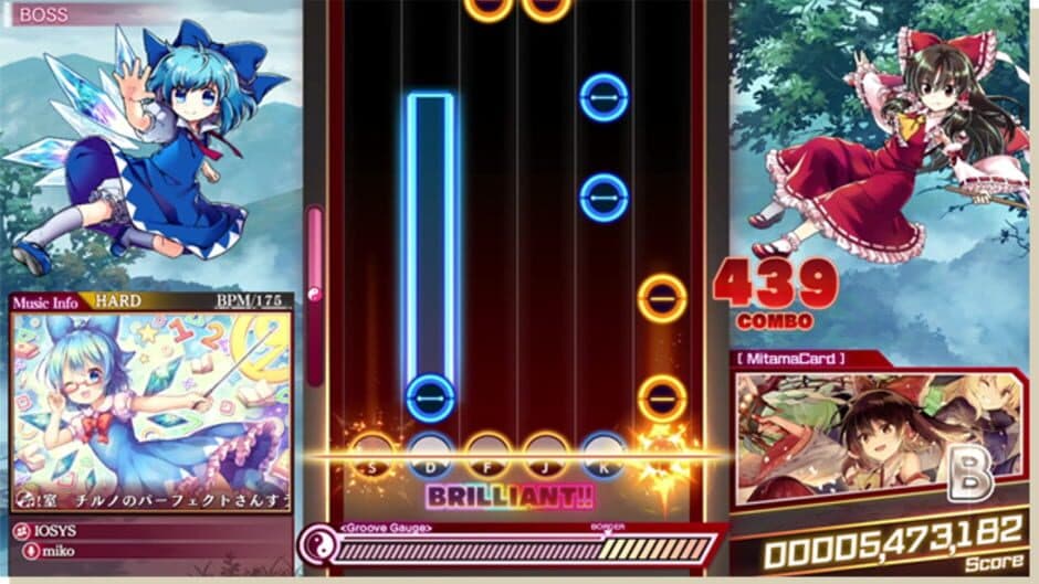 Скриншот 7 из Touhou Danmaku Kagura: Phantasia Lost