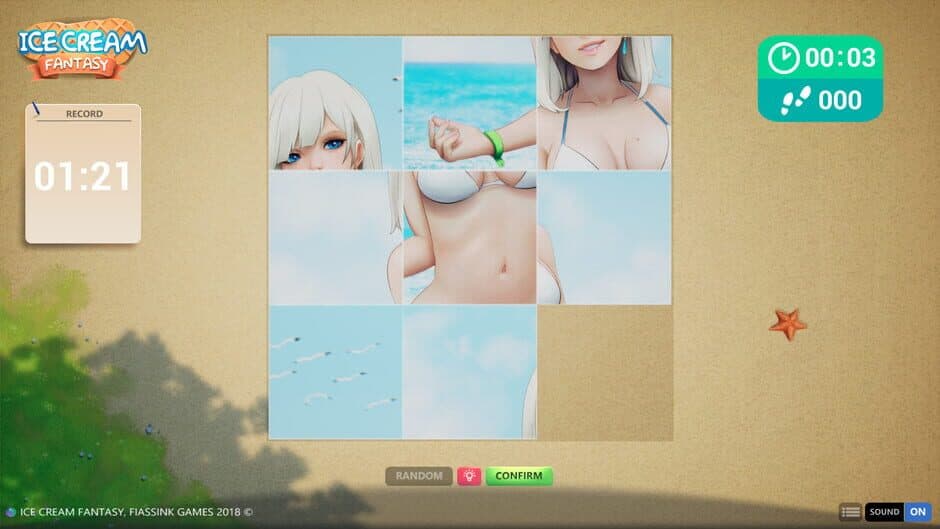 Скриншот 1 из Ice Cream Fantasy: Ecchi Game