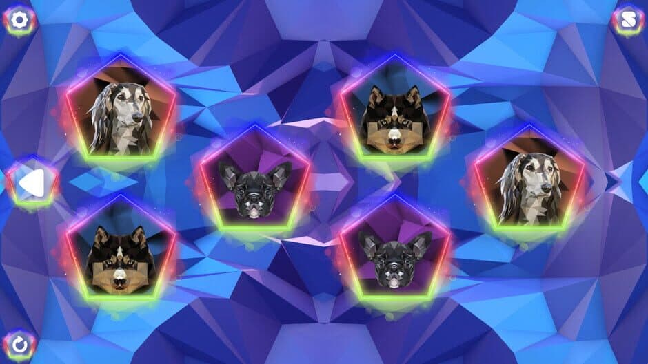 Скриншот 1 из Poly Memory: Dogs