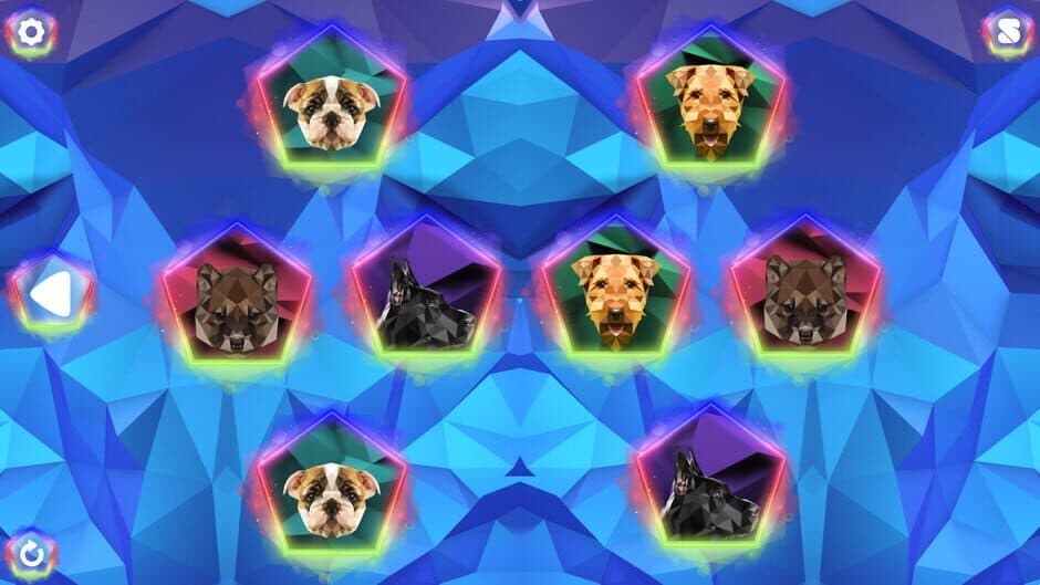 Скриншот 2 из Poly Memory: Dogs