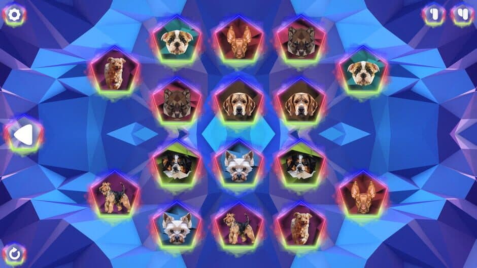 Скриншот 4 из Poly Memory: Dogs