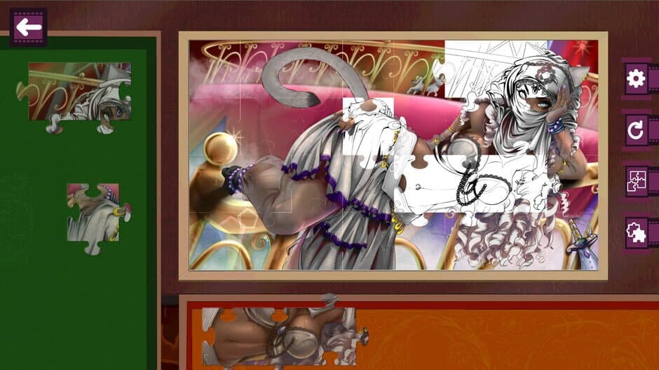 Скриншот 2 из Hentai Jigsaw Photo Studio: Neko Girls