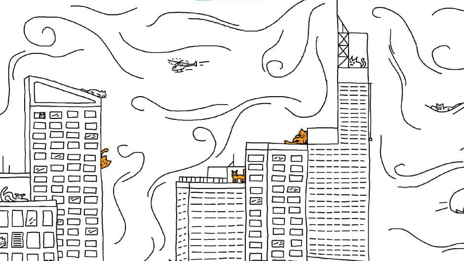 Скриншот 2 из Looking For Cats In a Badly Drawn City