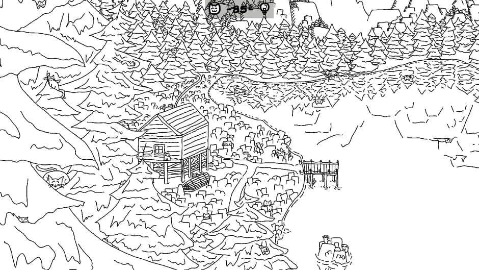 Скриншот 5 из Looking For Cats In a Badly Drawn Forest