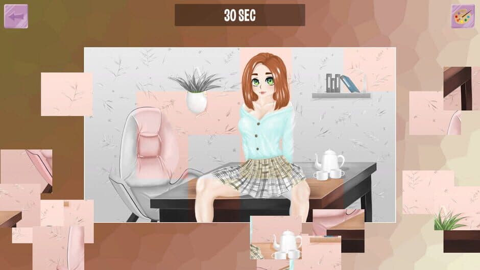 Скриншот 3 из Girls on Puzzle 5