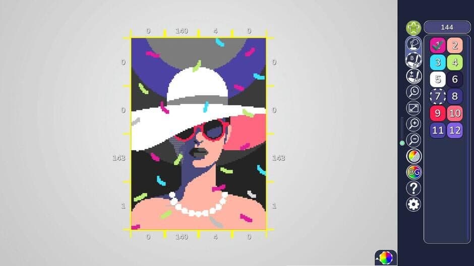 Скриншот 8 из Paint by Pixel