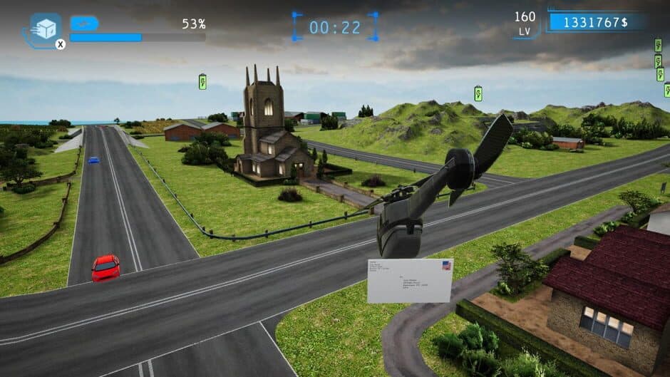 Скриншот 3 из Drone Delivery Simulator