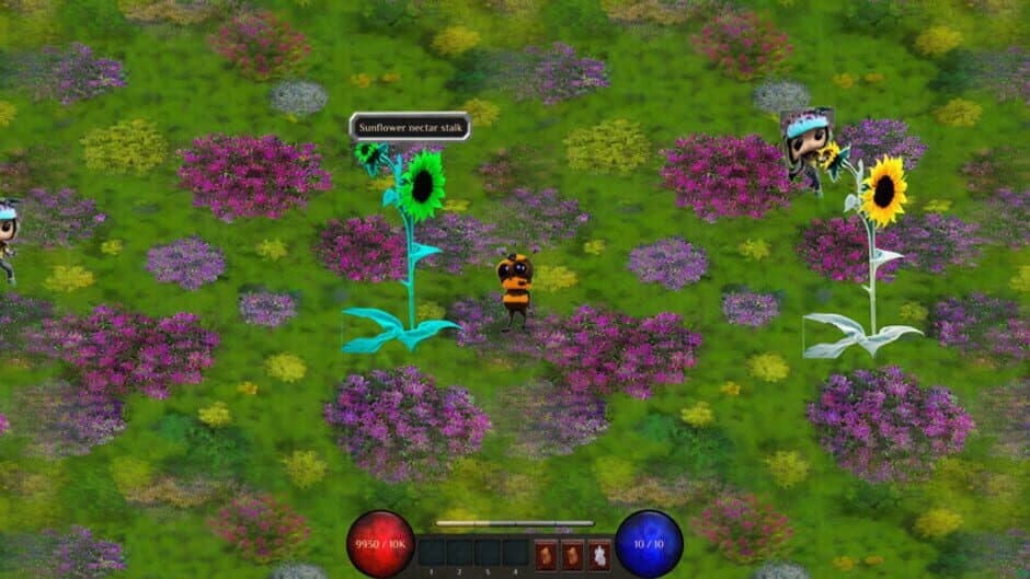 Скриншот 1 из AI Roguelite 2D