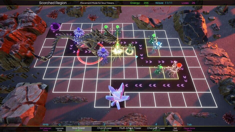 Скриншот 6 из Space Nature Attack Tower Defense