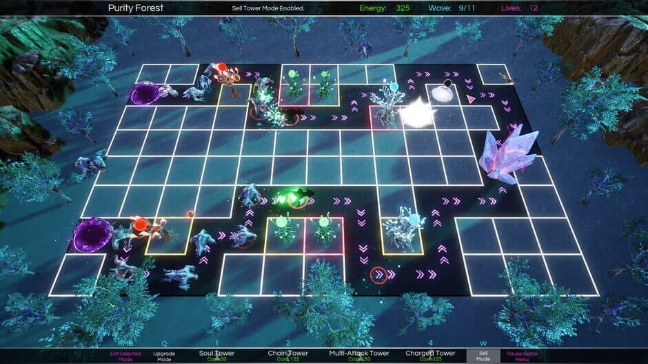 Скриншот 7 из Space Nature Attack Tower Defense