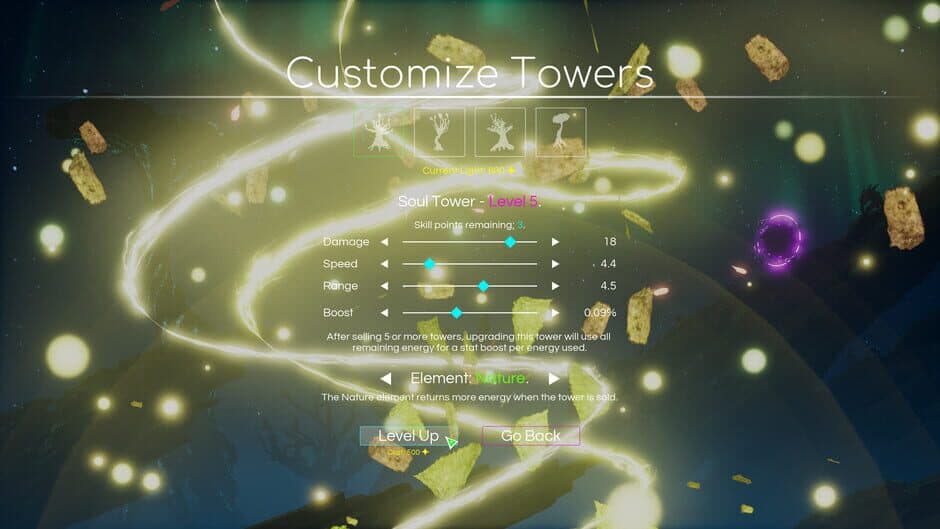 Скриншот 2 из Space Nature Attack Tower Defense