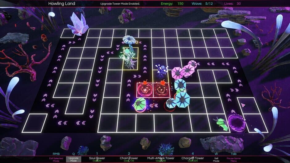 Скриншот 3 из Space Nature Attack Tower Defense