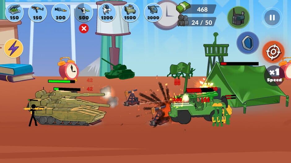 Скриншот 6 из Stickman World Battle