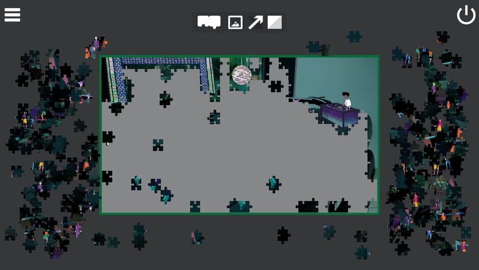 Скриншот 3 из Invisible Places: Pixel Art Jigsaw Puzzle