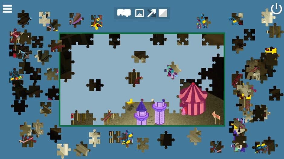 Скриншот 6 из Invisible Places: Pixel Art Jigsaw Puzzle