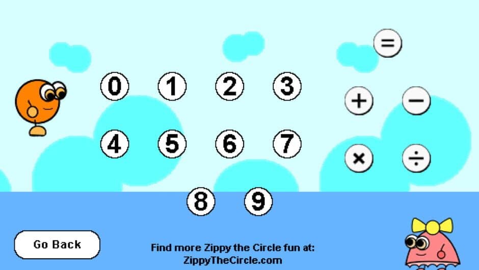 Скриншот 3 из Zippy the Circle: Calculator