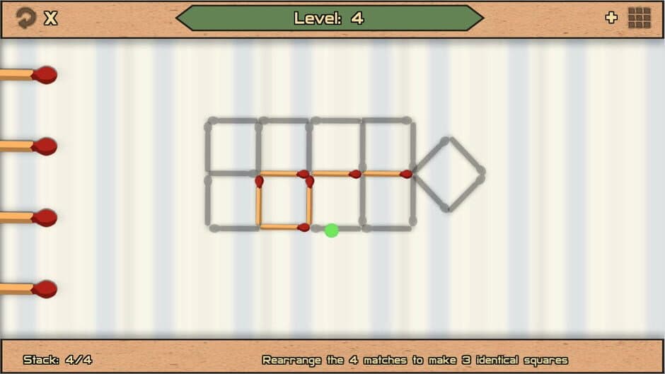 Скриншот 4 из Matches Puzzle 2: Classic Logic Arcade