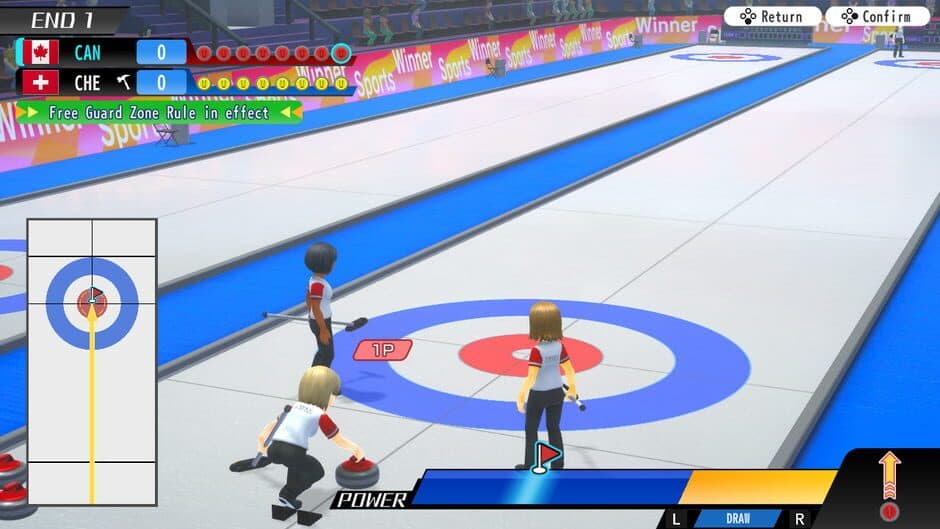 Скриншот 3 из Let's Play Curling!!