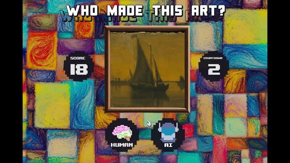 Скриншот 4 из Who Made this Art? Human or AI