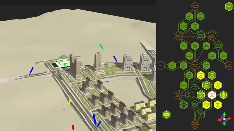 Скриншот 3 из Building Block Cities: Fire Copter Drills