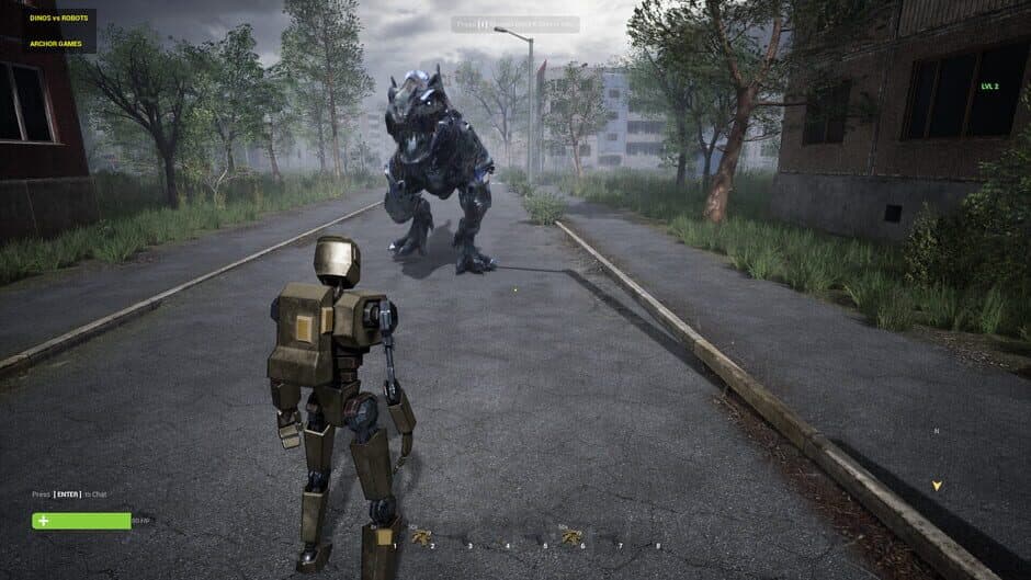 Скриншот 4 из Dinos vs. Robots