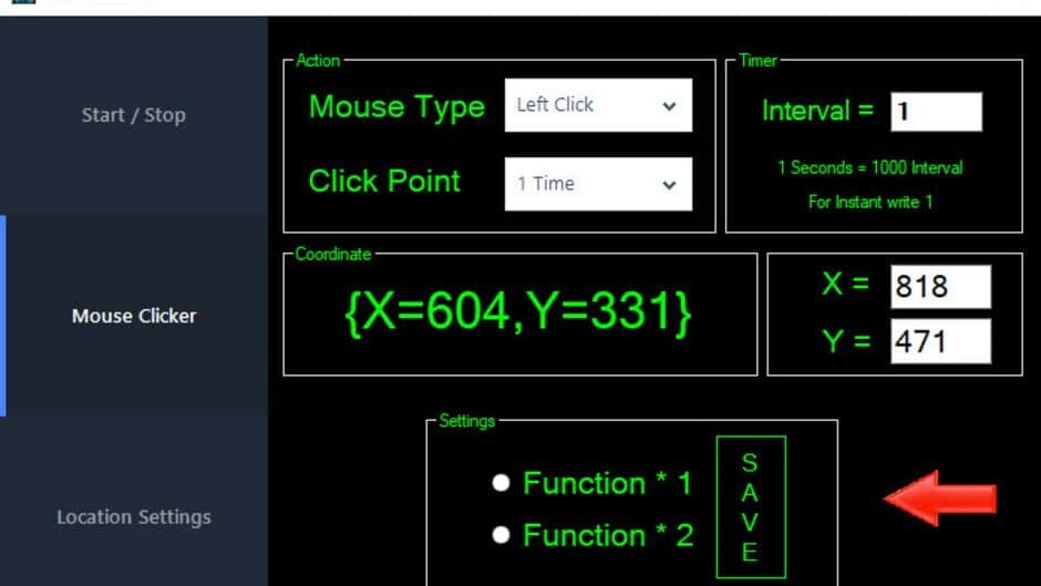 Скриншот 1 из Mouse Clicker