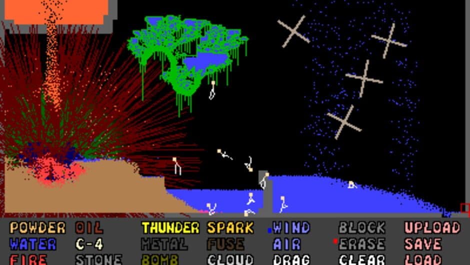 Скриншот 1 из Powder Game