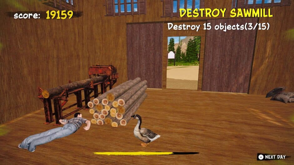 Скриншот 2 из Crazy Goose Simulator