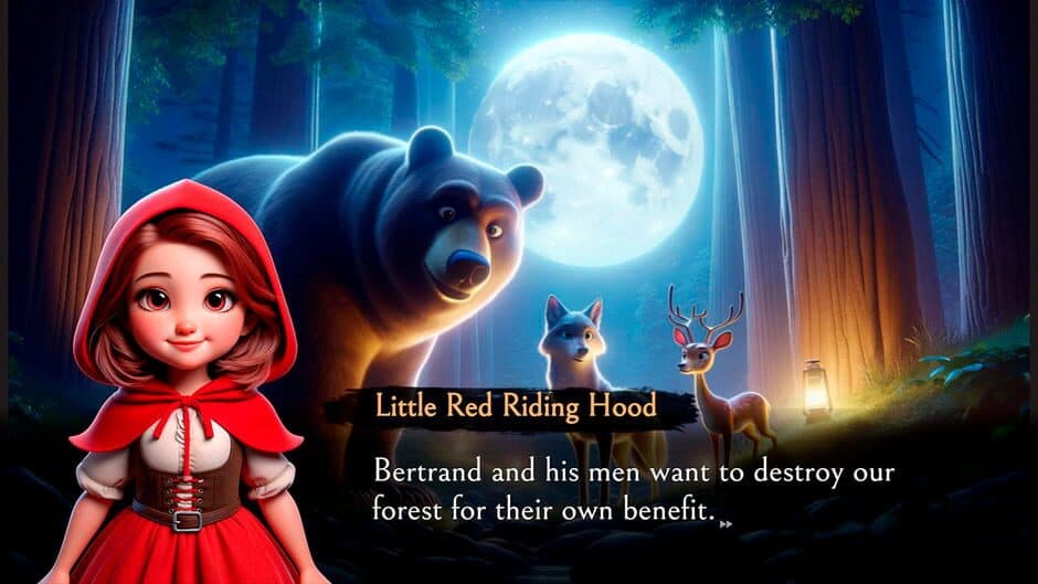 Скриншот 5 из Little Red Riding Hood: Wonder Animals
