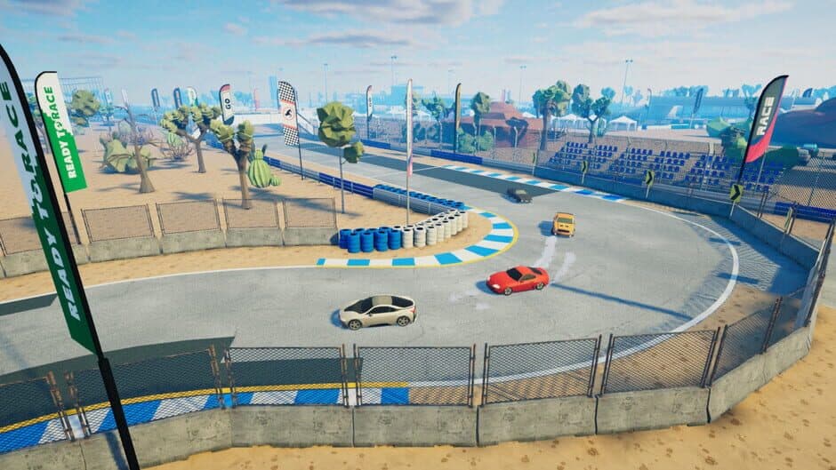 Скриншот 6 из Toon Roads: Race & Drift