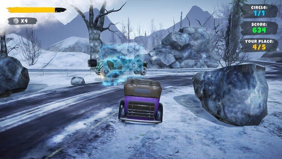 Скриншот 4 из Car Racing Ice: Classic