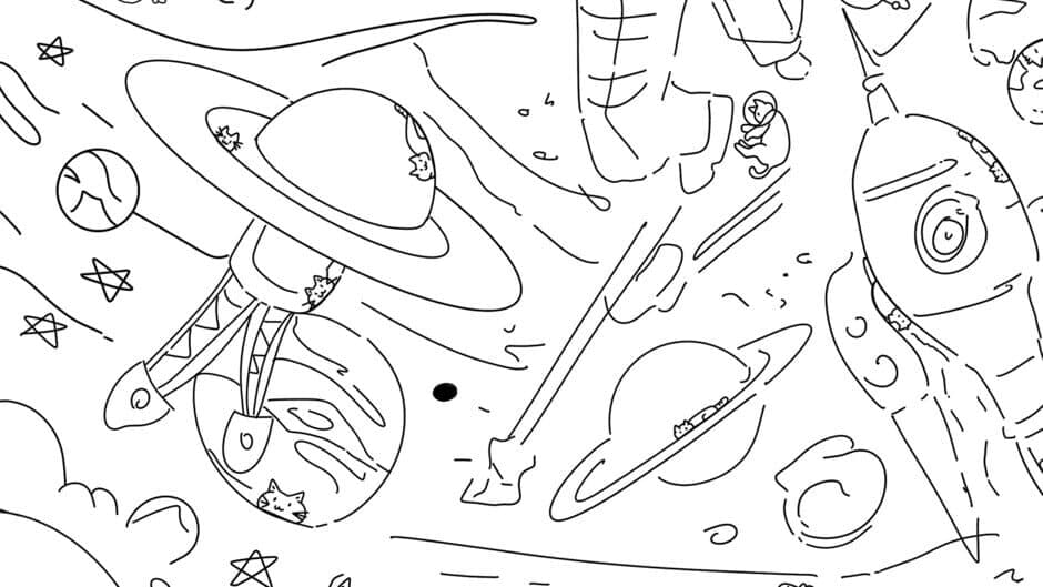 Скриншот 3 из 100 Space Cats