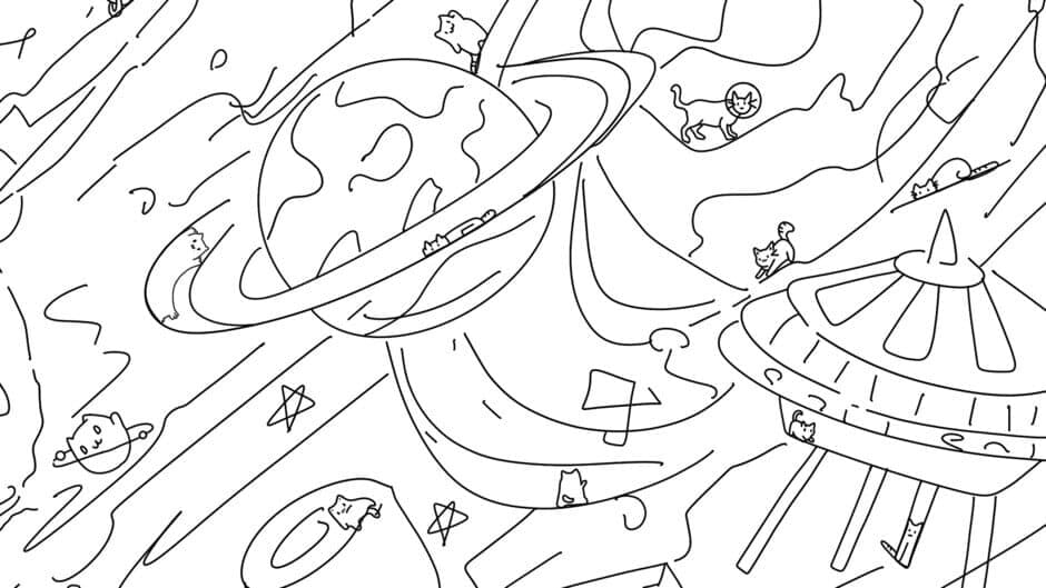 Скриншот 6 из 100 Space Cats