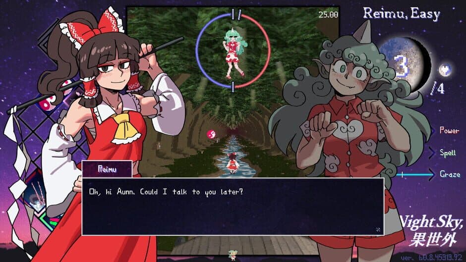 Скриншот 7 из Touhou Lensed Night Sky, Kaseigai