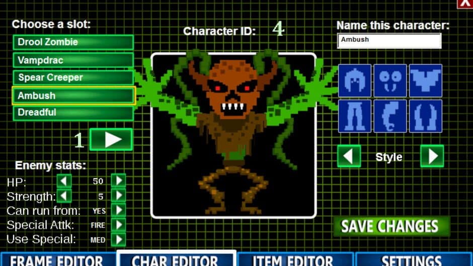 Скриншот 2 из 8-Bit RPG Creator: Zombies Attack!