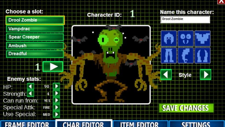 Скриншот 3 из 8-Bit RPG Creator: Zombies Attack!