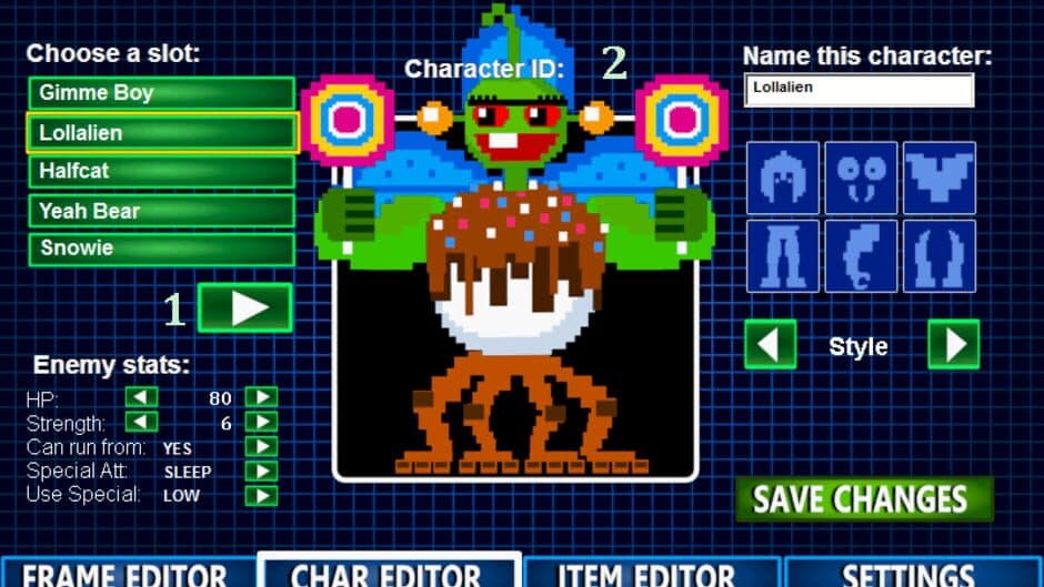 Скриншот 2 из 8-Bit RPG Creator: Cuddly Creatures