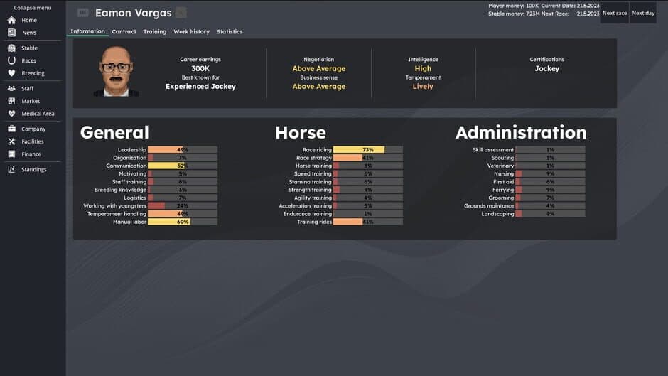 Скриншот 9 из Horse Racing Manager