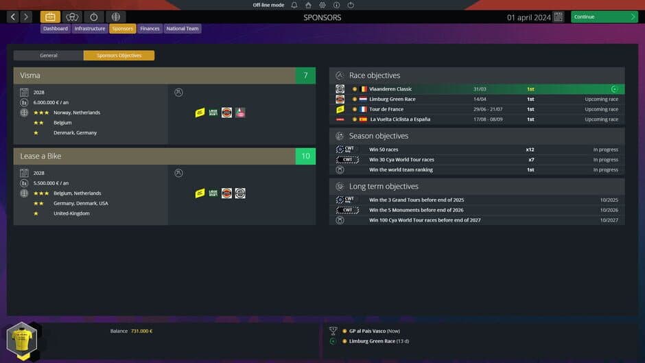 Скриншот 3 из Pro Cycling Manager 2024
