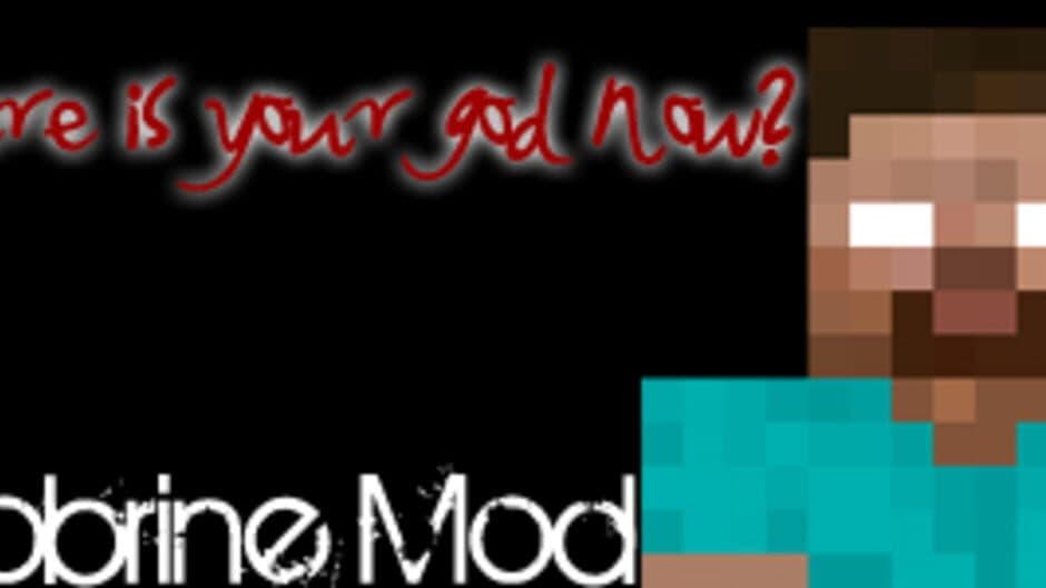 Скриншот 1 из The Herobrine Mod