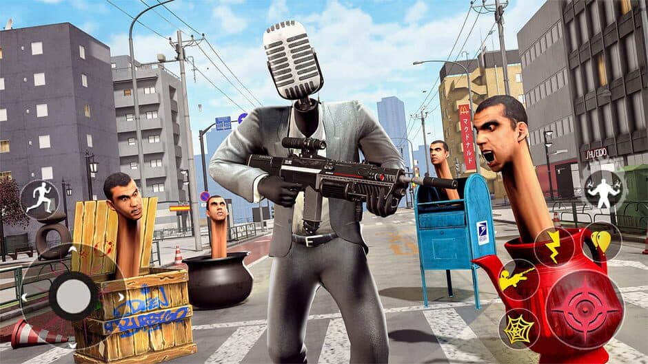 Скриншот 1 из Toilet Head: Grand Thief City