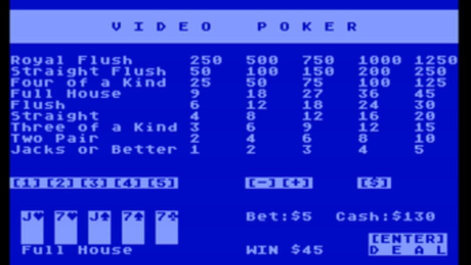 Скриншот 3 из Jacks or Better Video Poker